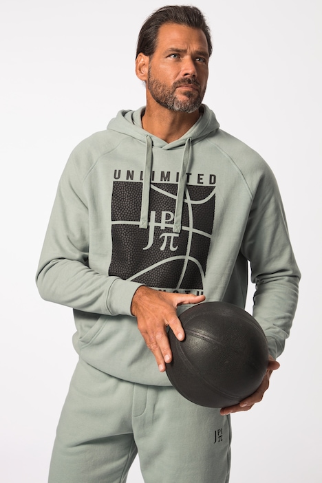 JAY-PI Hoodie, Fitness, Kapuzensweater, Basketball-Print