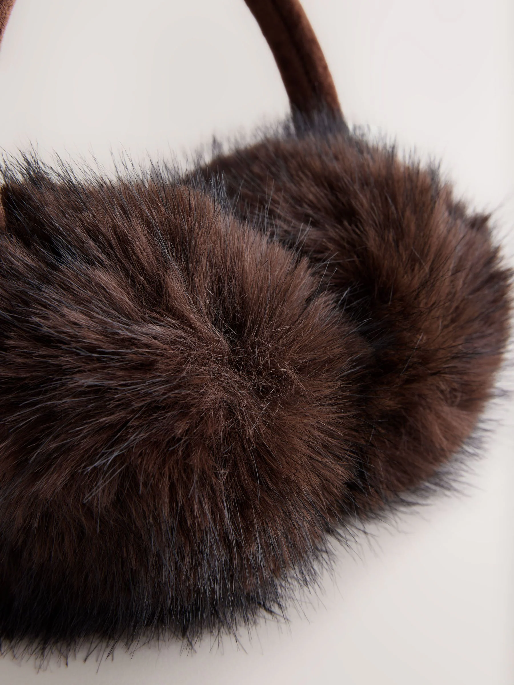 Chocoladebruin - Faux Fur Ear Muff