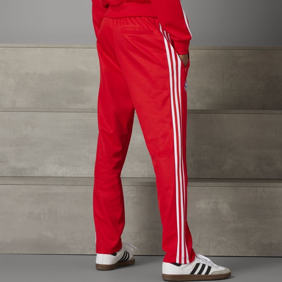 Bayern Munich Bas de Survêtement Originals Beckenbauer - Rouge/Blanc