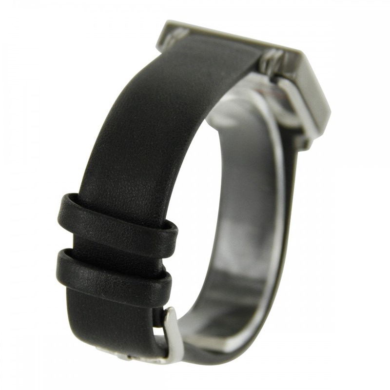 Coffret montre Femme GIORGIO bracelet Cuir Noir