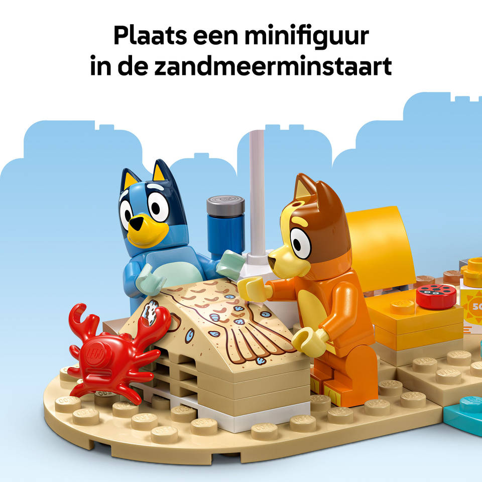 LEGO Bluey's autorit naar het strand 11202