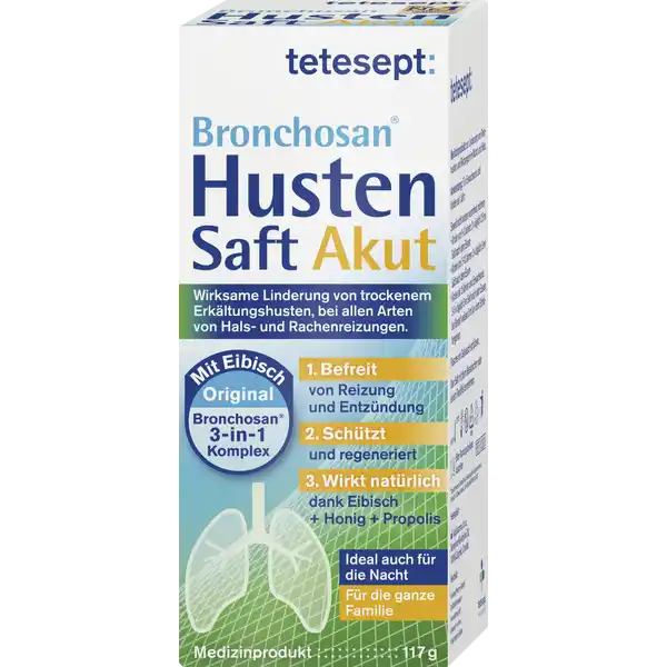 Bronchosan Husten Saft Akut