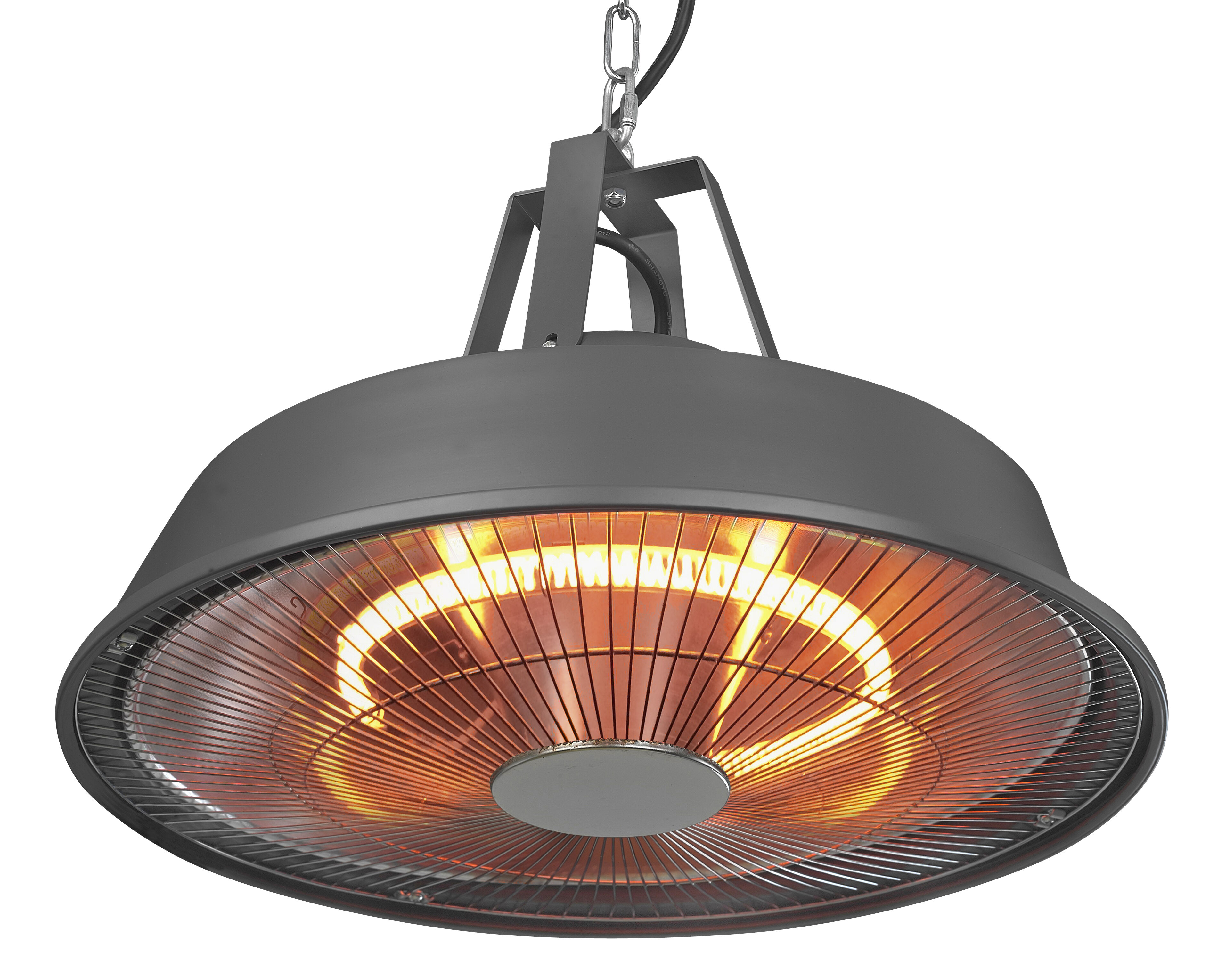 Eurom Sail 1500 GR - Hangende terrasverwarmer - Grijs - 1500 W