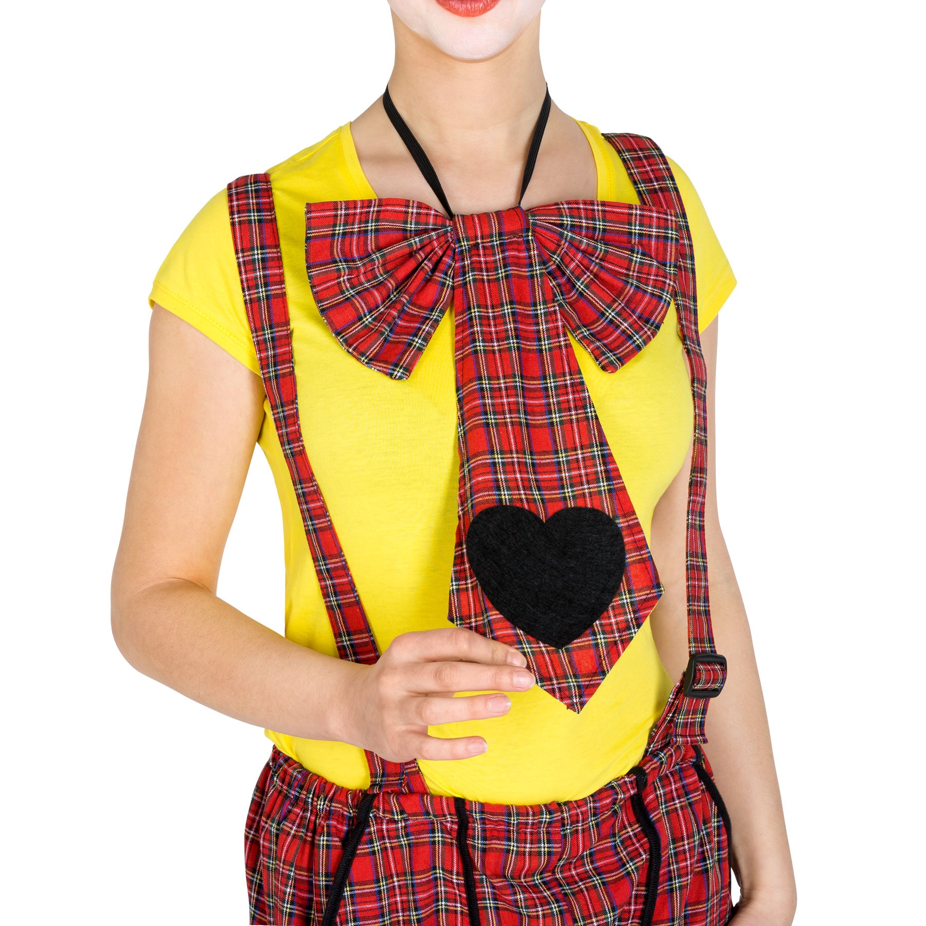 tectake® Frauenkostüm Clown Pepa