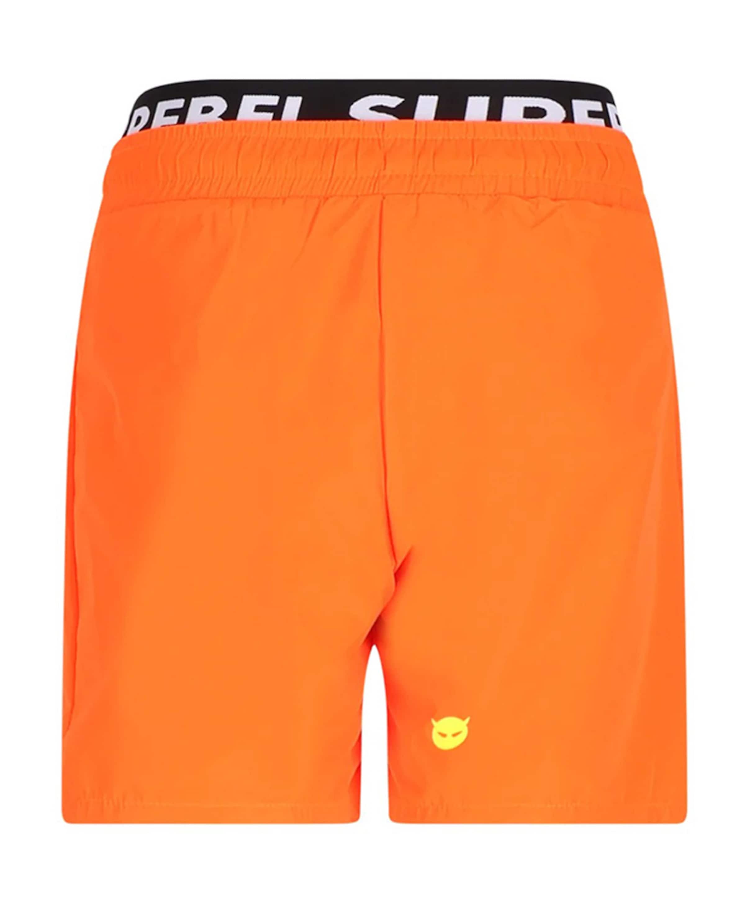 Superrebel Jongens zwemshort oranje