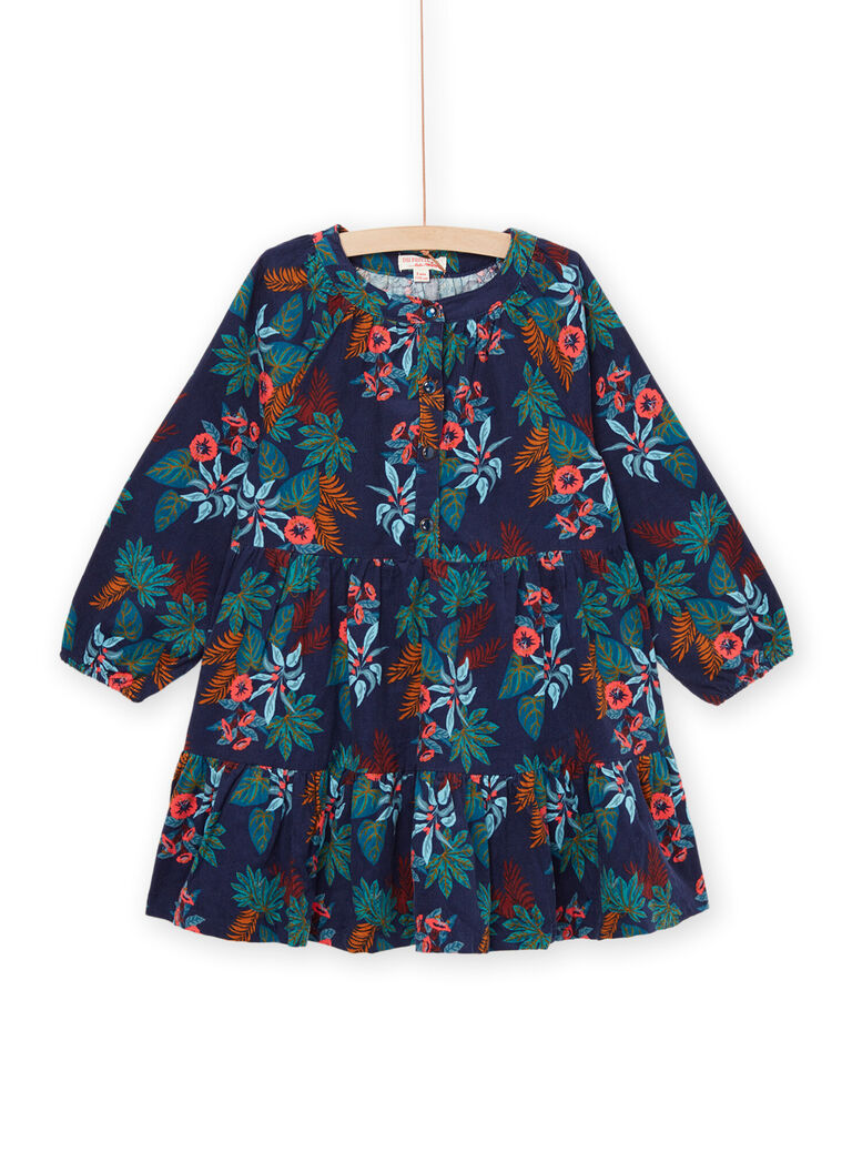 Robe à imprimé tropical