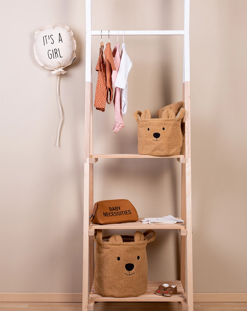 Aufbewahrungskorb TEDDY 3er-Set in braun