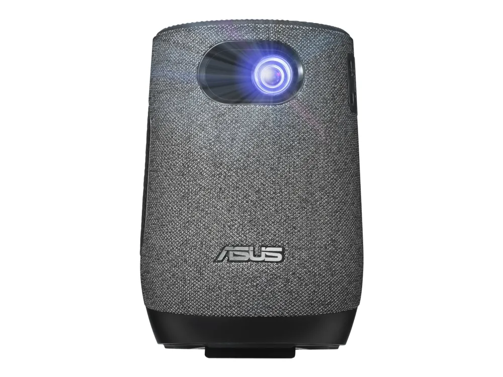 ASUS ZenBeam Latte L1 - DLP-projektor - LED - 300 lumen - 1280 x 720 - 16:9 - 720p - kort kast fikseret objektiv - Wi-Fi / Bluetooth - grå, sort