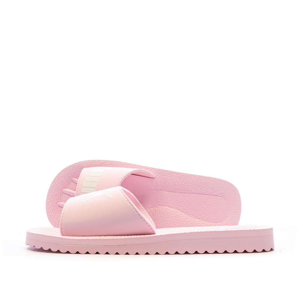 Puma Claquettes Rose Femme Puma Purecat