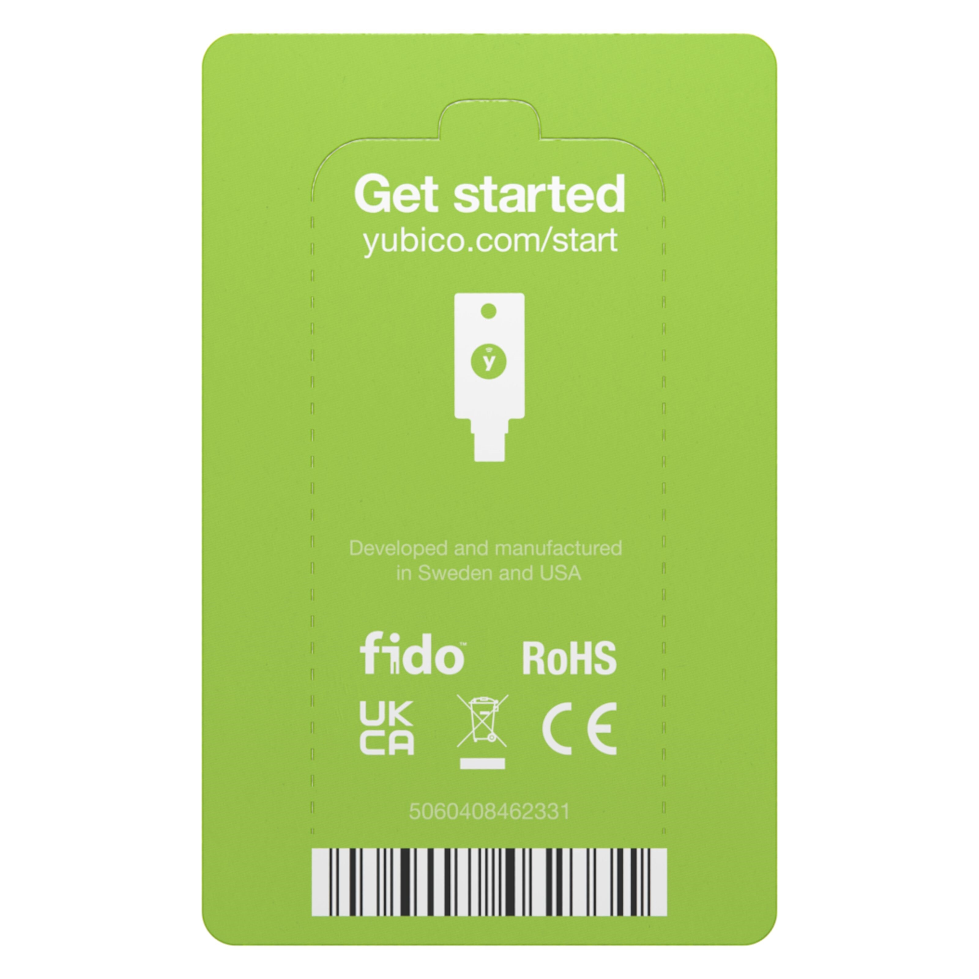 Yubico YubiKey 5C NFC Sikkerhetsnøkkel med USB-C