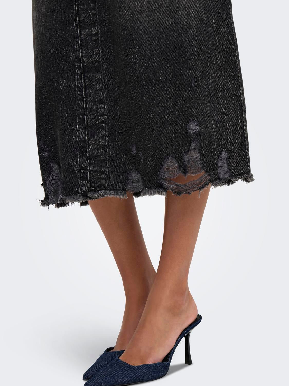 ONLBROADWAY Langes Kleid Grey Denim