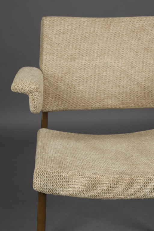 Dutchbone Portland stoel beige_1