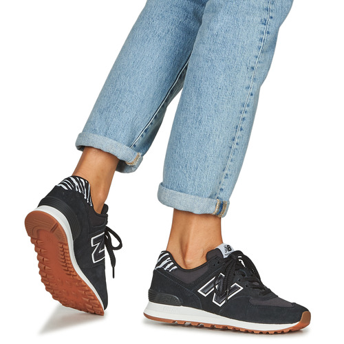 New Balance - 574 - Noir / Zebre