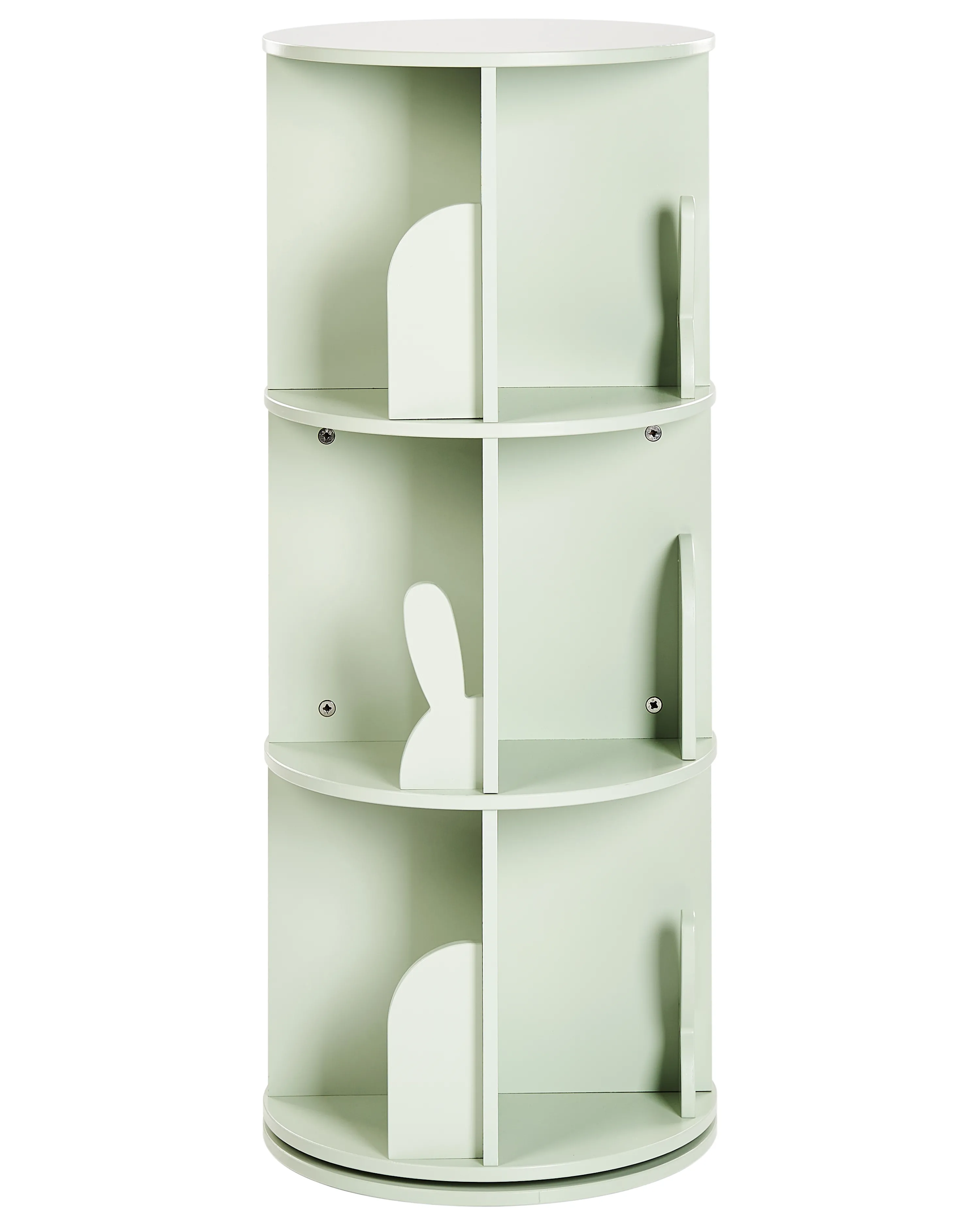 Draaibare boekenplank CANEY 94 cm Lichtgroen