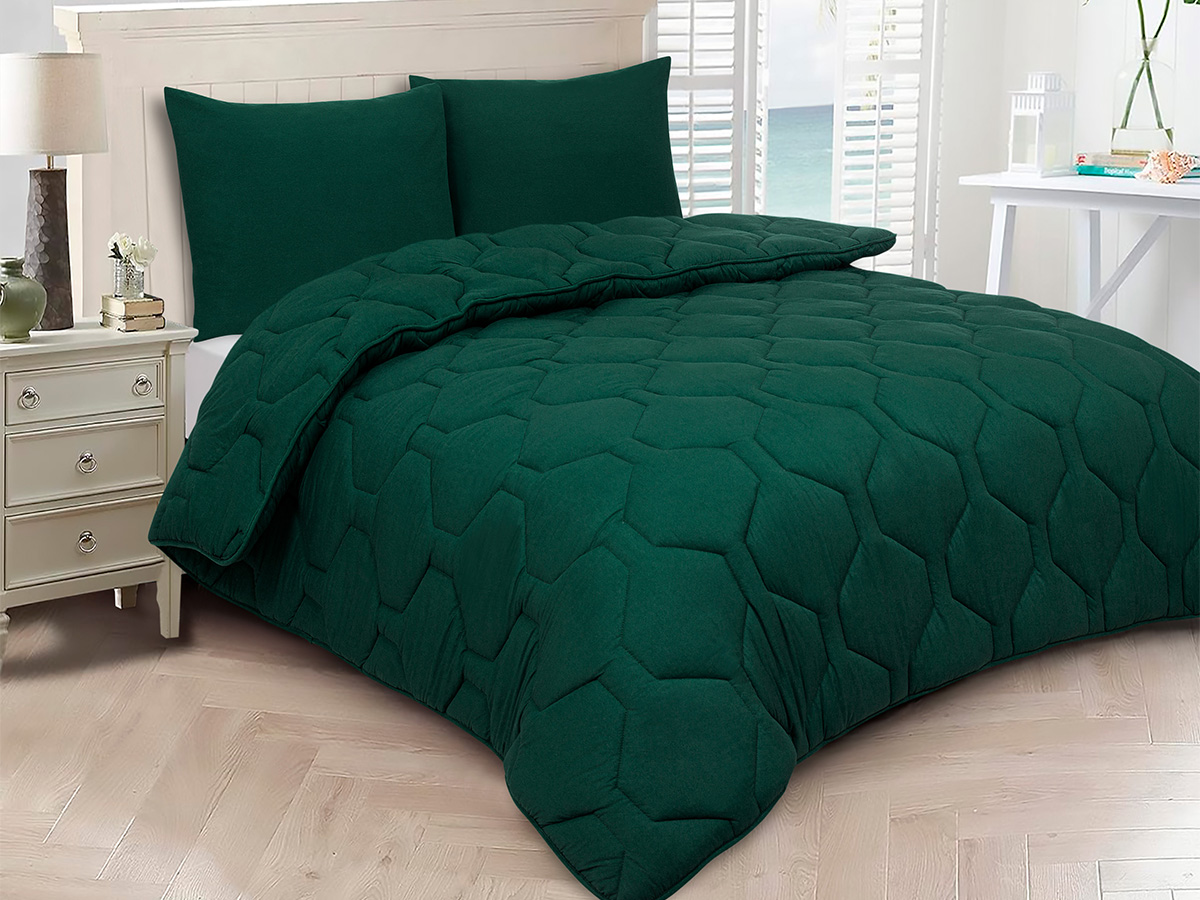 DoubleDry Groen dekbed - 240 x 200 cm