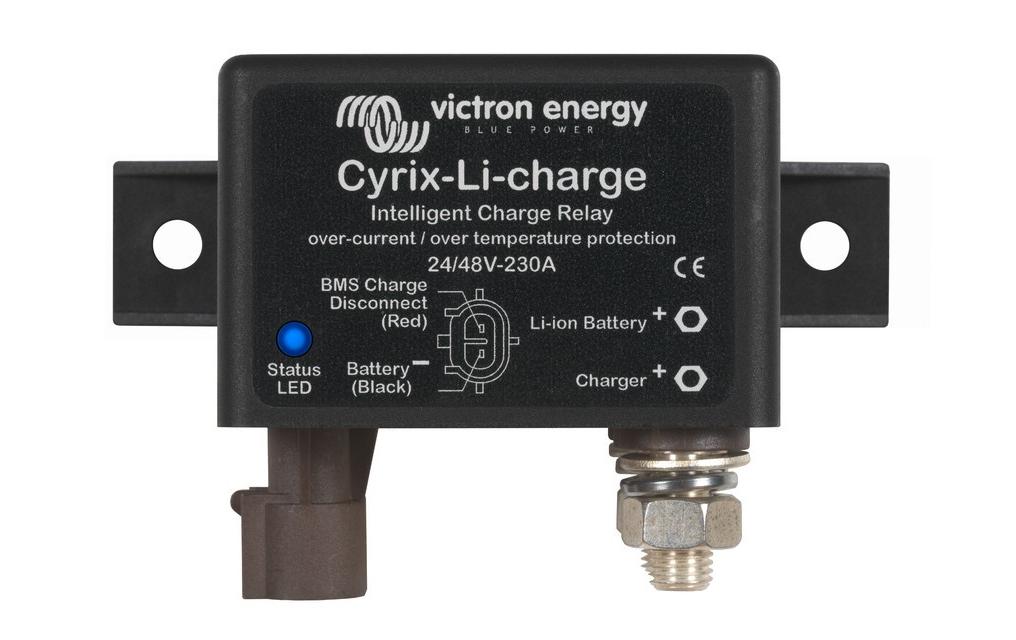 Batterie-Management-System Cyrix-Li-Charge 24/48 V-230A<br>Batteriekoppelrelais