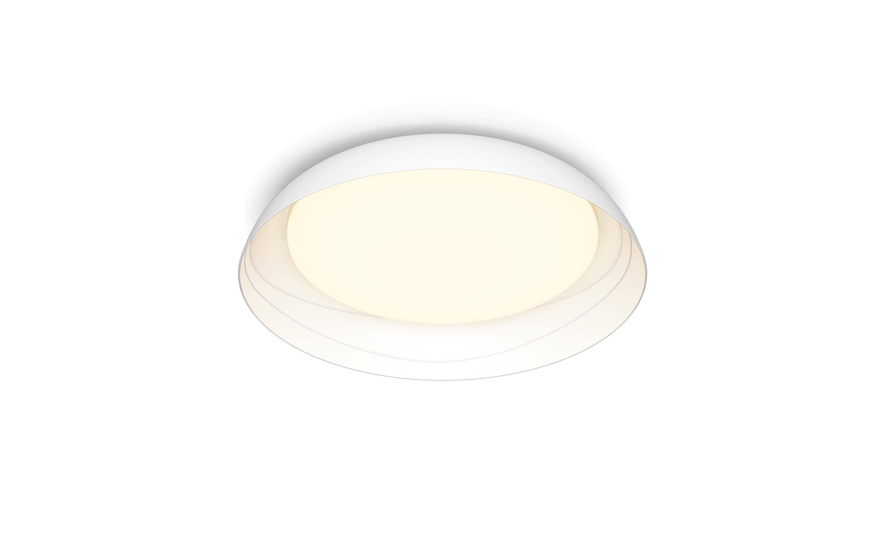 Deckenleuchte Fleta Ultra-Efficient 2700K, 1850 Lm, WeissDeckenleuchte dimmbar für individuelle Lichtstimmung