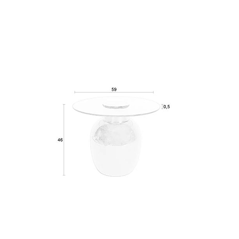 by fonQ  Elise Bijzettafel - Ã 59 cm