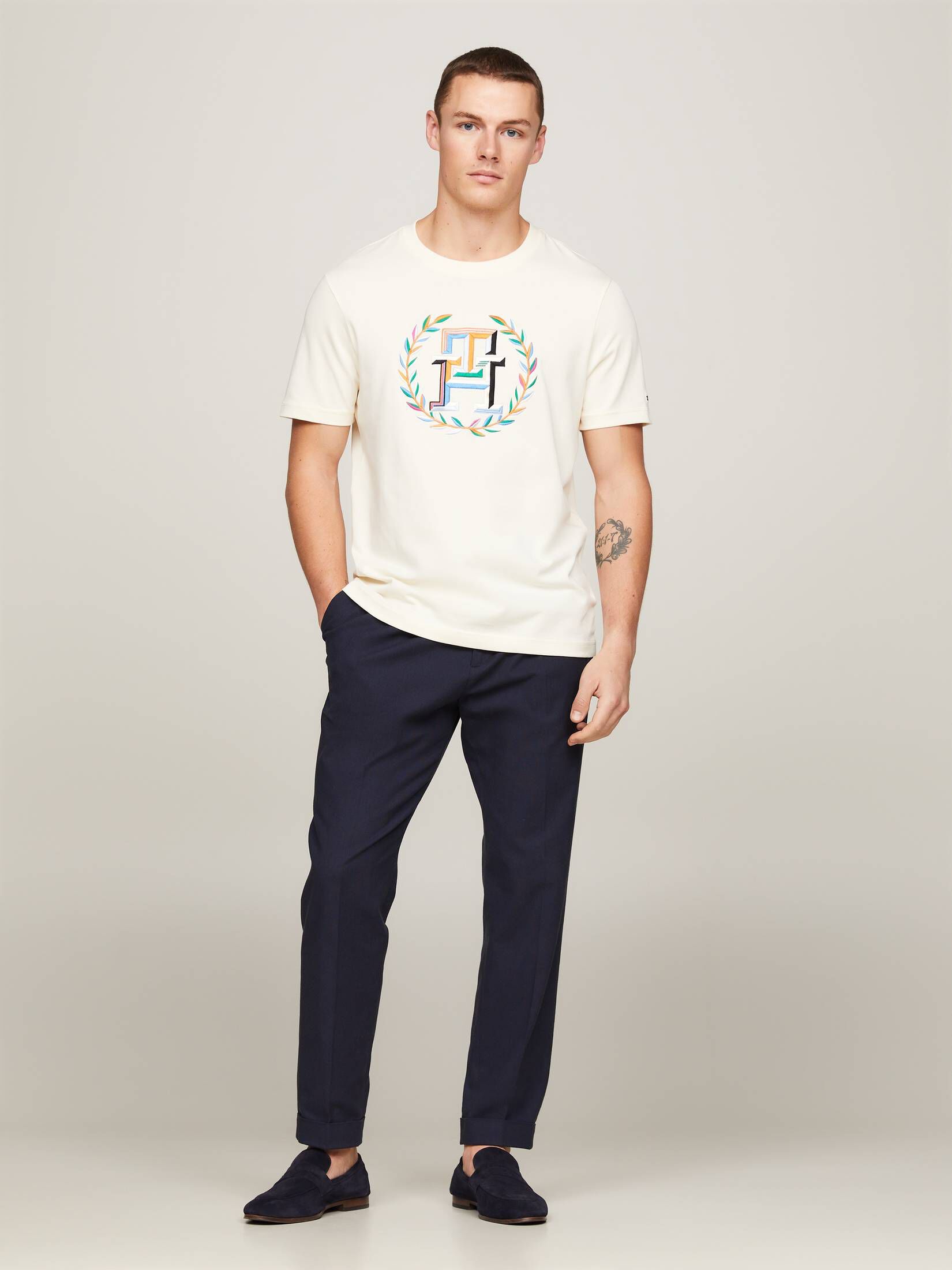 Tommy Hilfiger| Herren T-Shirt LAUREL Regular Fit