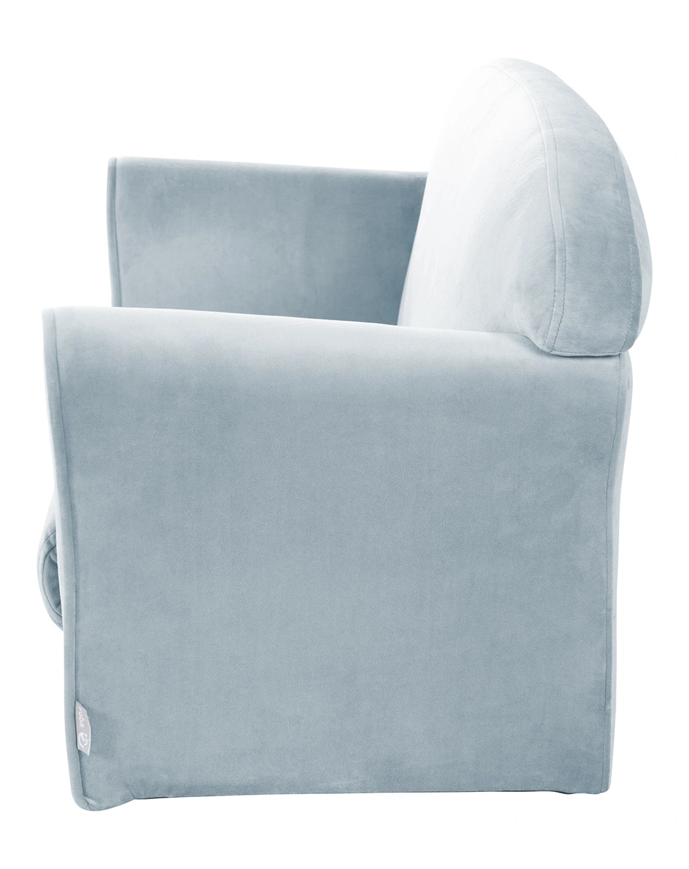 Kindersofa mit AL LIL SOFA (Farbe: sky)