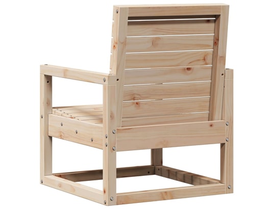 VIDAXL - Chaise de jardin 57,5x63x76 cm bois de pin massif