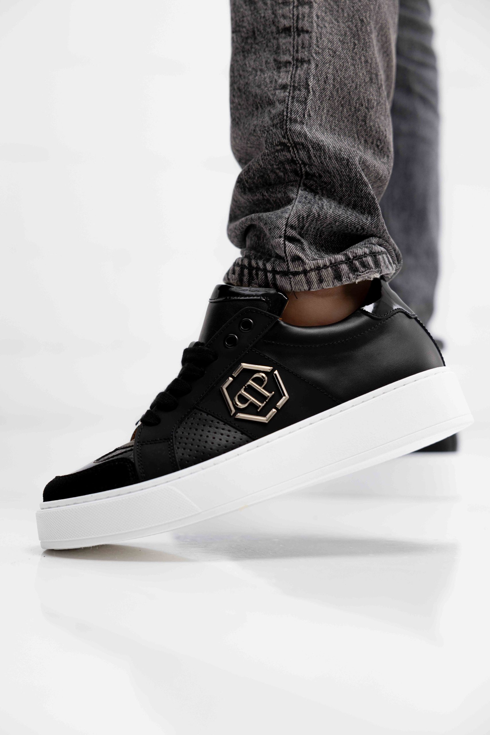 Philipp Plein 77993 Sneakers Kids Zwart