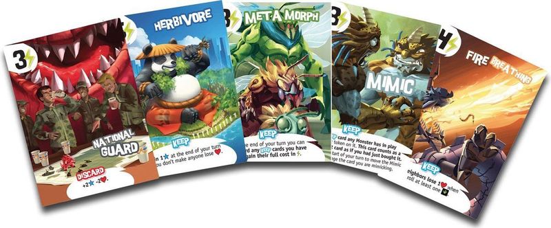 King of Tokyo - 2016 Edition: Nieuw kunstwerk, 2 nieuwe monsters, exclusieve illustraties