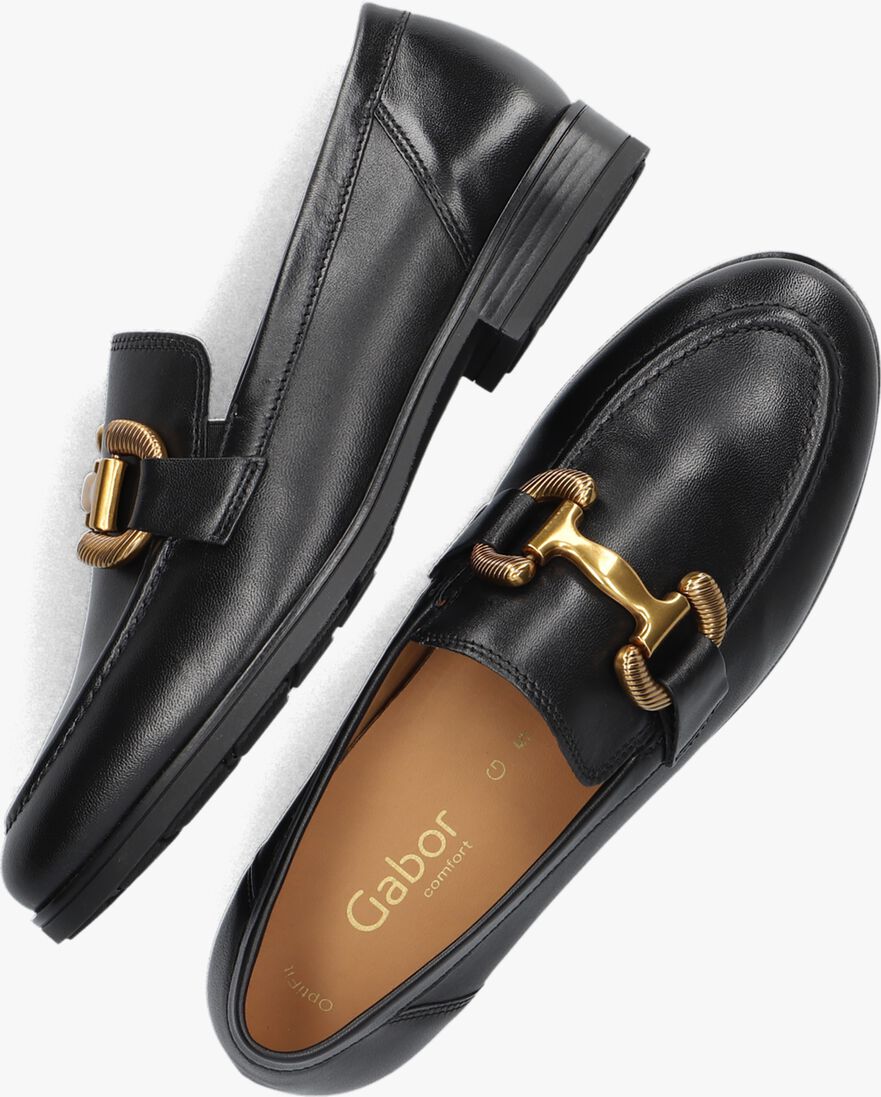 GABOR zwarte gabor loafers 422.1