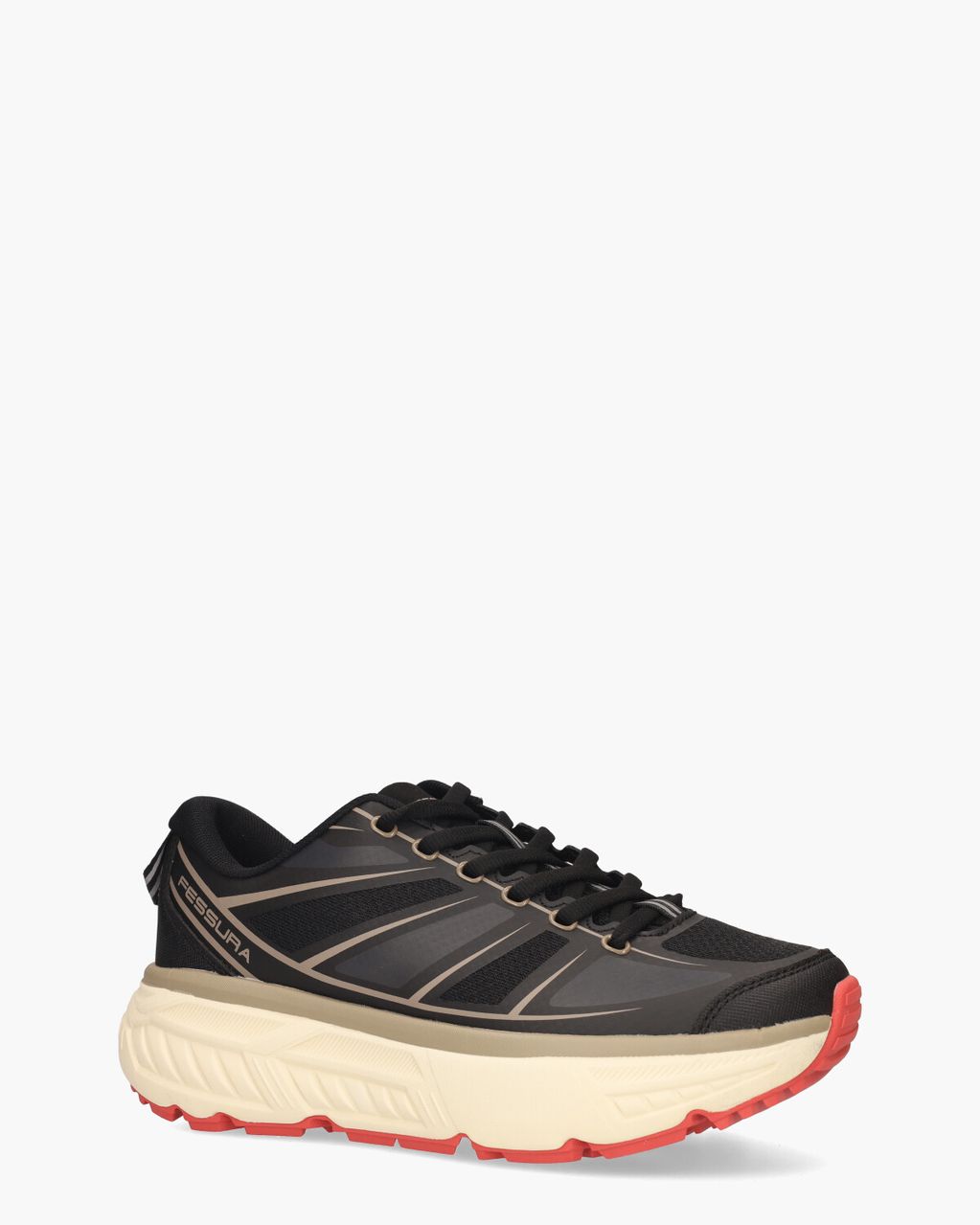 Fessura Trail SBL E-10 Zwart Damessneakers