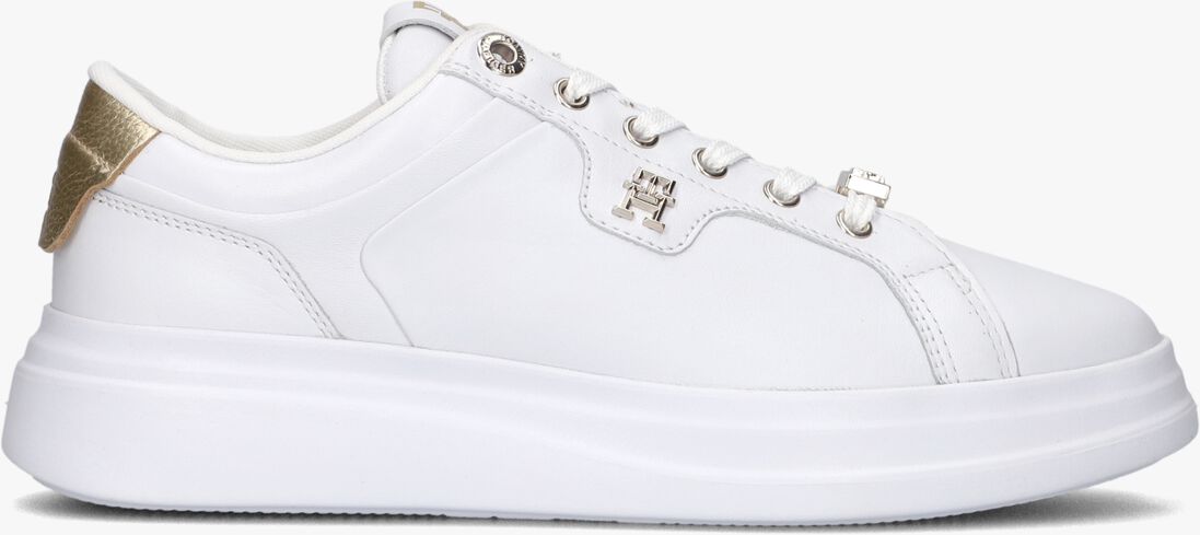 TOMMY HILFIGER witte tommy hilfiger lage sneakers pointy court hardware