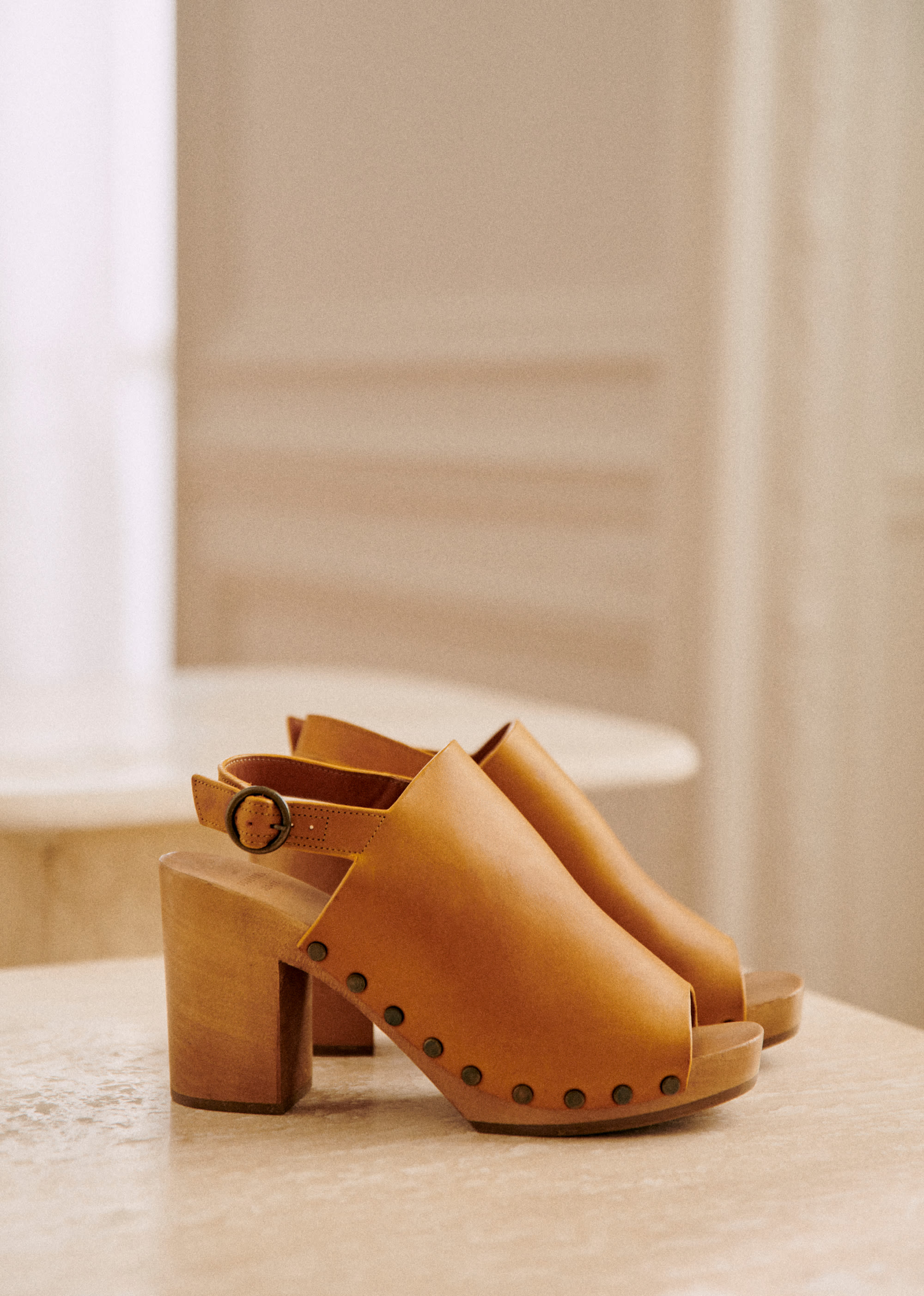 Sabots High Dakota - Ocre lisse héritage - SOULIERS/SOULIERS Sabots & Espadrilles 5906273