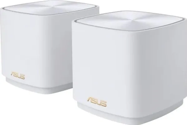 ASUS ZenWiFi XD5 - Wi-Fi-system - (2 routere) - op til 3500 sq.ft - mesh 1GbE - Wi-Fi 6 - Dual Band