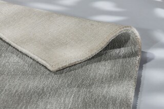 SCHÖNER WOHNEN-Kollektion Webteppich AURA 140 x 200 cm silberfarbig
