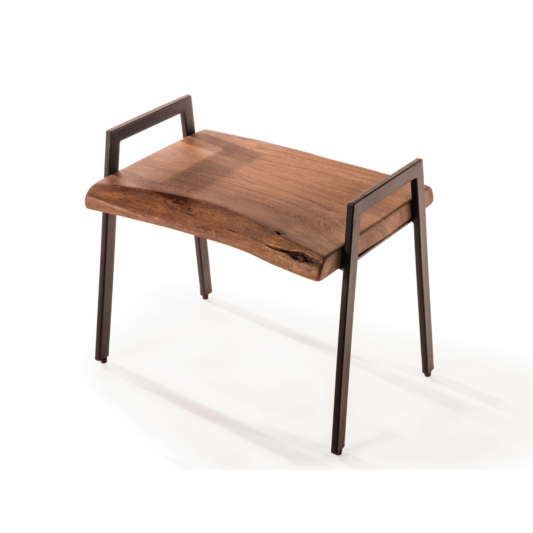 Beistelltisch 'Ferit' S, braun, L 30 cm, B 45 cm, H 40 cm von fischer's lagerhaus