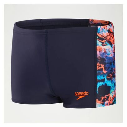 Maillot de bain Enfant Speedo Allover Panel bleu marine/bleu