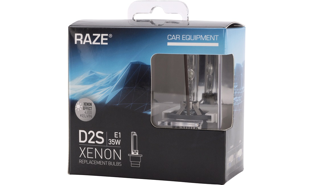 Pæresæt D2S Xenon - RAZE
