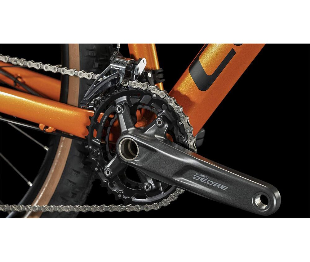 Cube Attention 29 Mountainbike Oranje/Zwart Heren