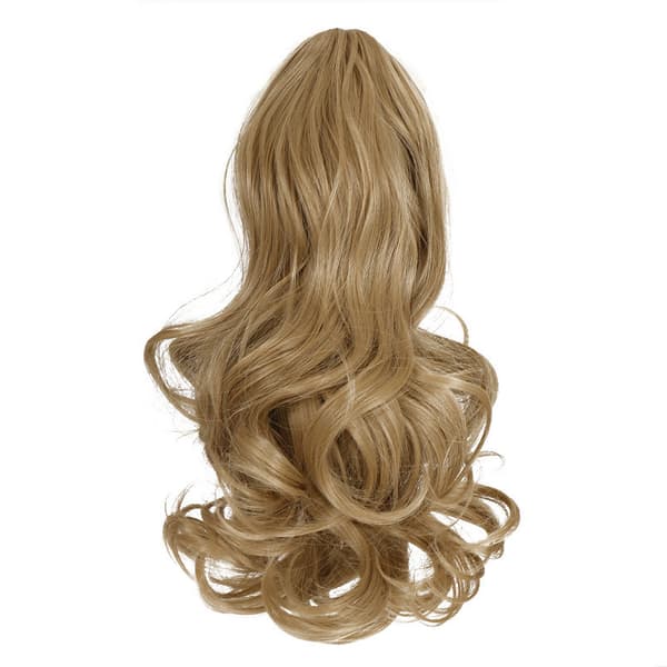 INF Golden Wavy Clip-in Hestehale hårforlengelse