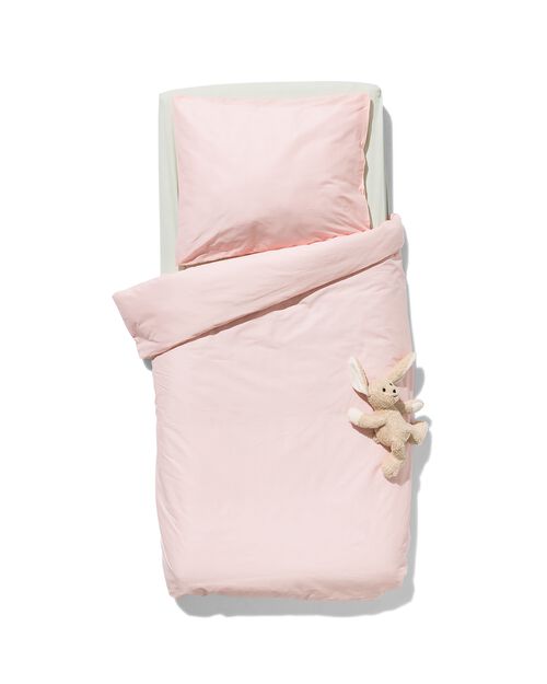 housse de couette enfant 120x150 rose