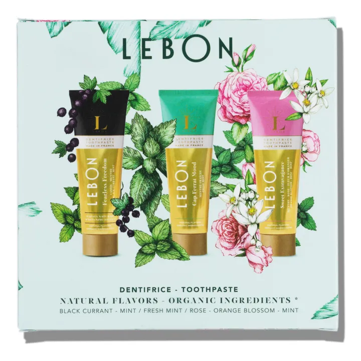 Lebon Coffret dentifrices Green mood