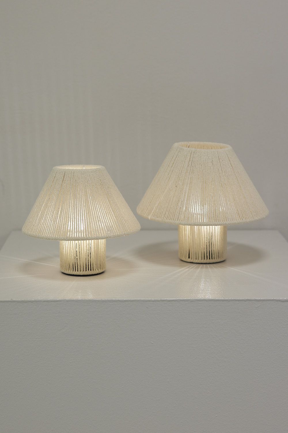 Ledlampe natur 18x16,5cm