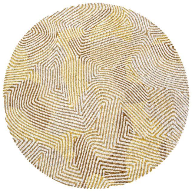 Vloerkleed Yellow Hippy 9799 Coral  | Louis de Poortere