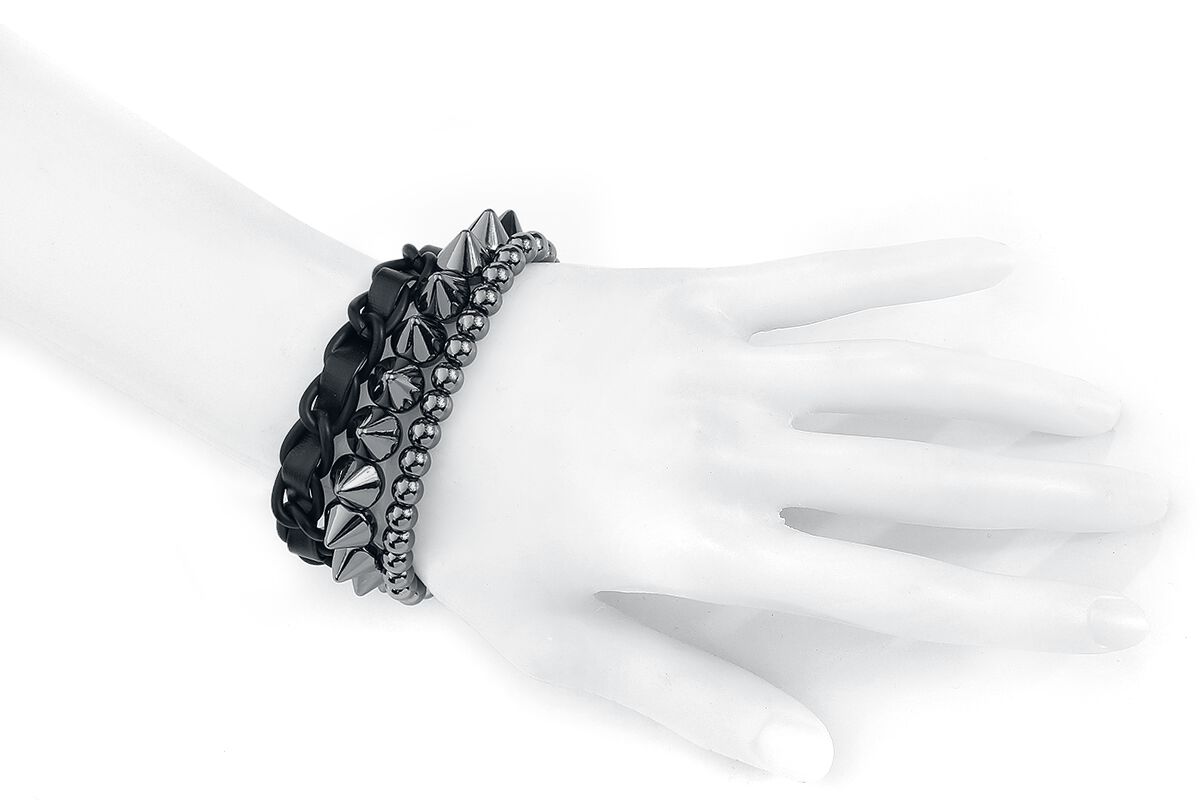 Clous | Rock Rebel by EMP Set de bracelets