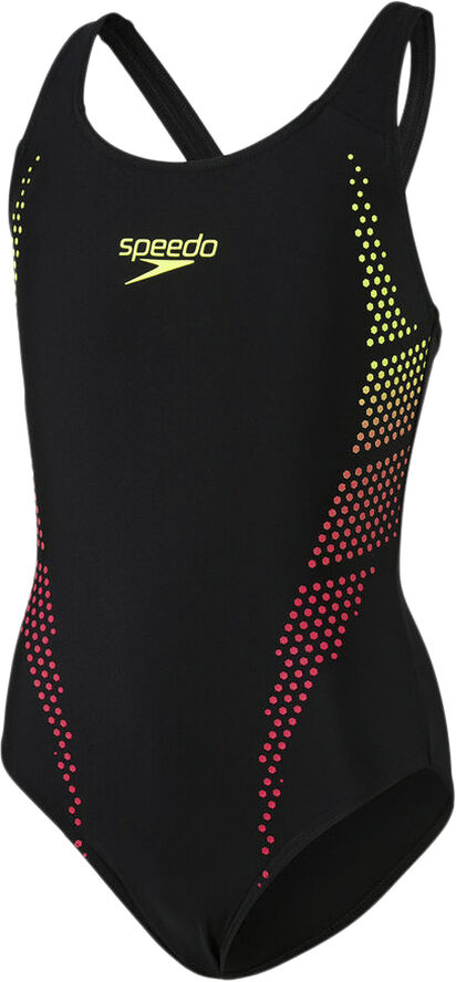 Speedo Placement Muscleback badedragt Sort