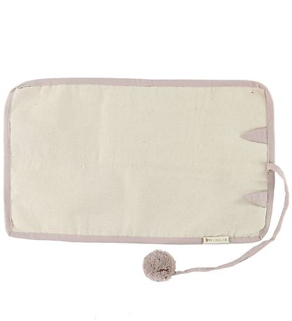 Fabelab Federtasche - Hase - Natur/Pink