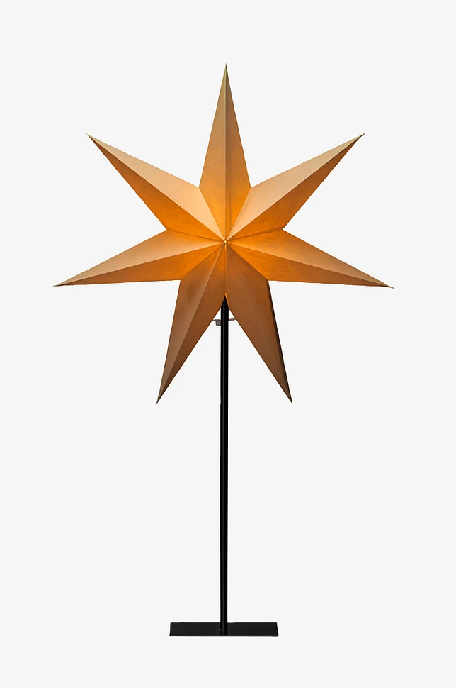 Papirstjerne metallfot høyde 80 cm