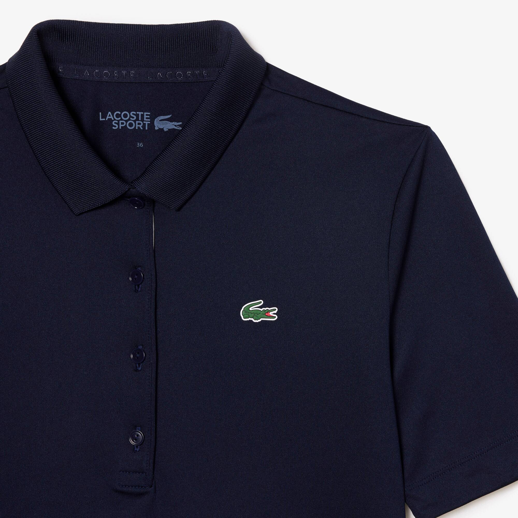 Polo Golf Lacoste SPORT stretch et respirant Manches Courtes - Bleu - Lacoste - Femme