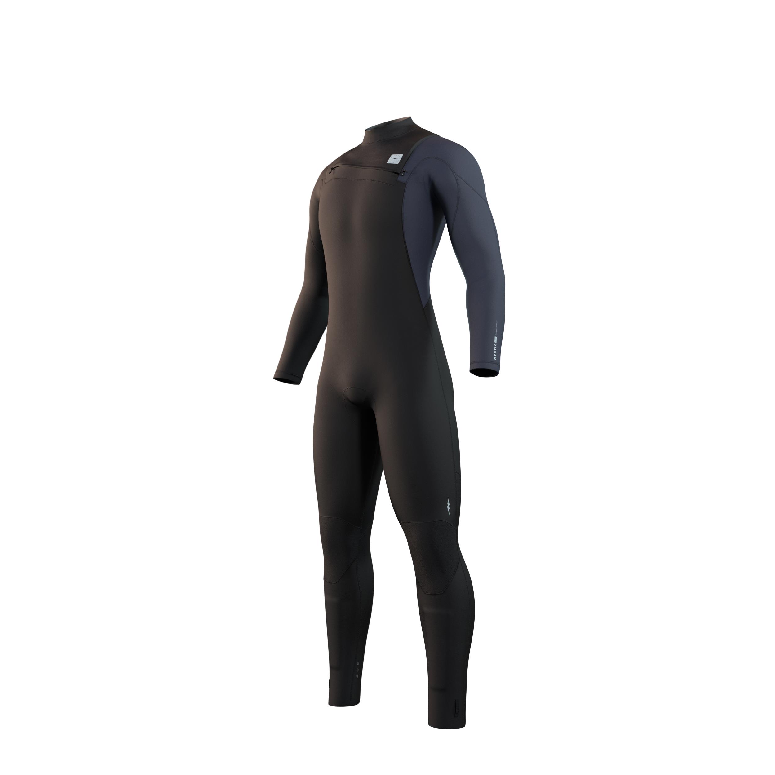 Mystic Marshall Fullsuit 4/3mm Fzip -2024- Black