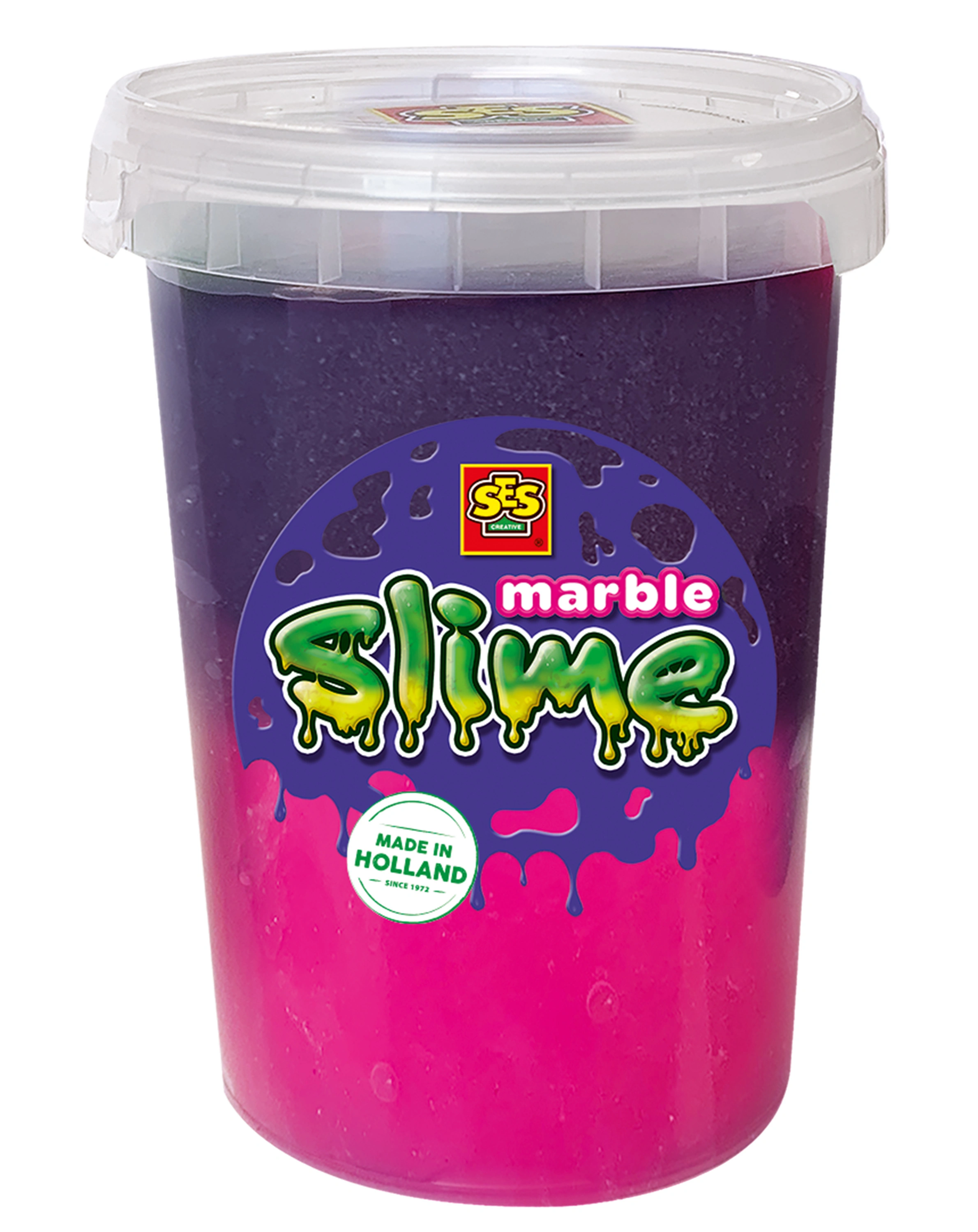 Spielschleim MARBLE SLIME in rosa/lila