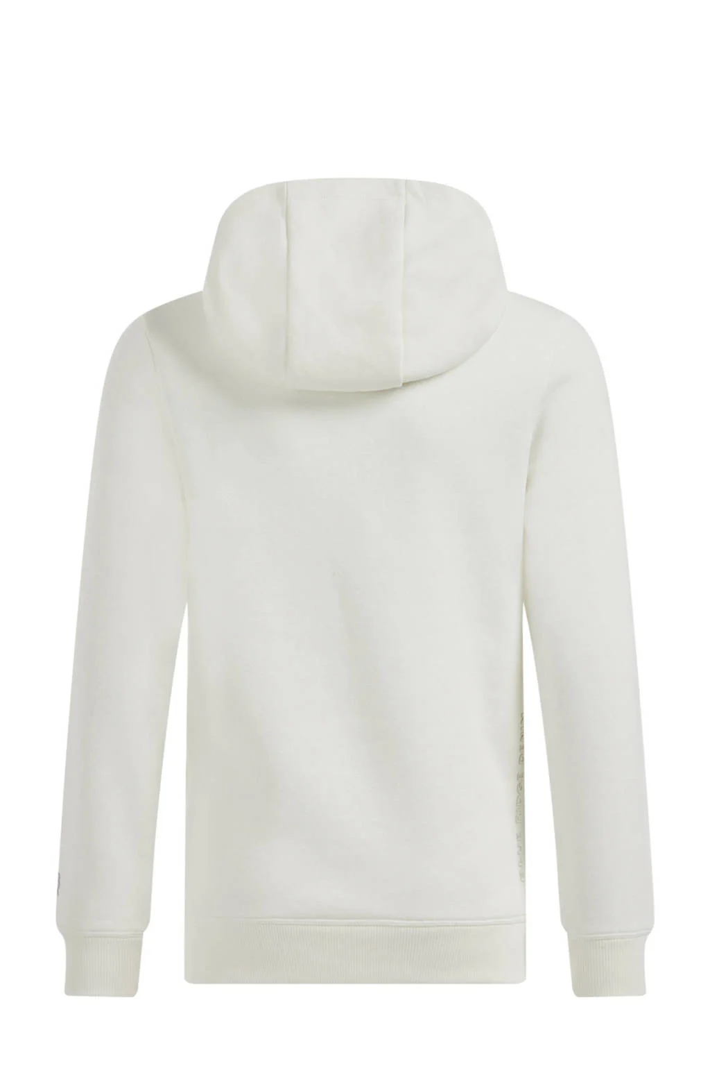 WE Fashion unisex hoodie wit